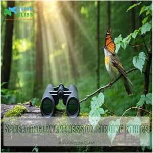 Spreading Awareness on Birding Ethics