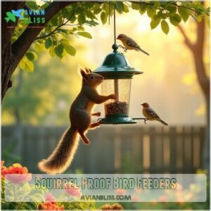 Squirrel Proof Bird Feeders