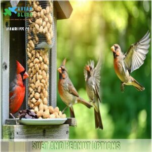 Suet and Peanut Options