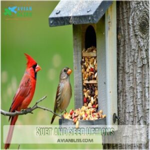 Suet and Seed Options