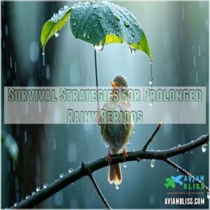 Survival Strategies for Prolonged Rainy Periods