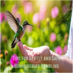 Tips for Gentle and Safe Hummingbird Handling