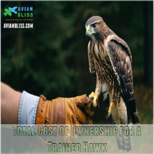 Total Cost of Ownership for a Trained Hawk