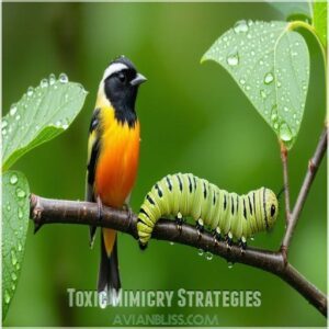 Toxic Mimicry Strategies