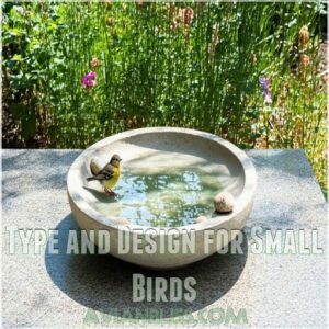 Type and Design for Small Birds