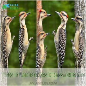 Types of Woodpeckers in Massachusetts