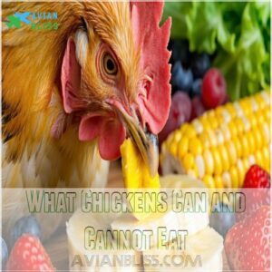 What Chickens Can and Cannot Eat