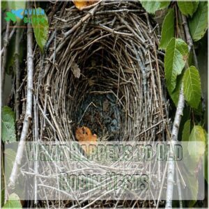 What Happens to Old Robin Nests