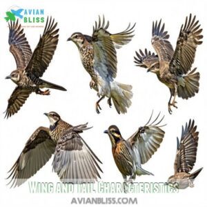 Wing and Tail Characteristics