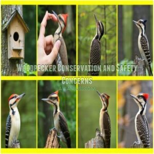 Woodpecker Conservation and Safety Concerns