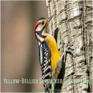 Yellow-Bellied Sapsucker Description