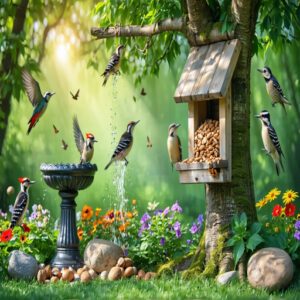 Attracting Woodpeckers to Your Yard