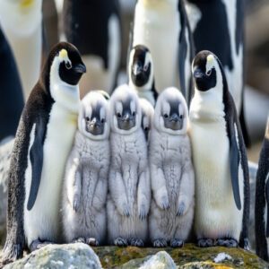 Baby Penguin Behavior and Groups