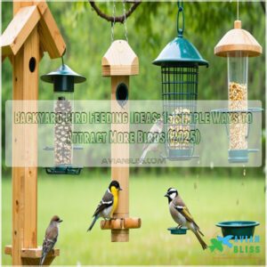 backyard bird feeding ideas