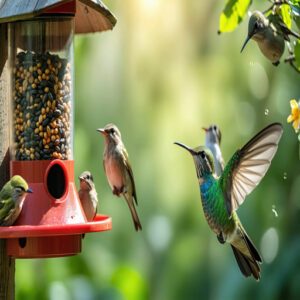 Backyard Bird Feeding in California