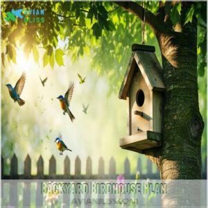 Backyard Birdhouse Plan