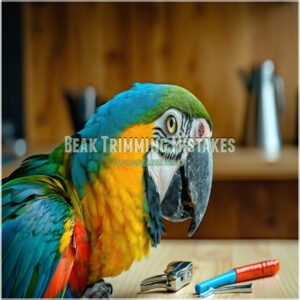 Beak Trimming Mistakes