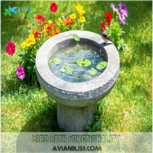 Bird Bath Functionality