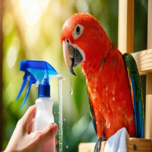 Bird Beak Cleaning