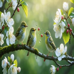 bird behavior and socialization