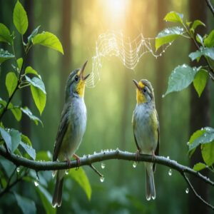 bird communication and songs