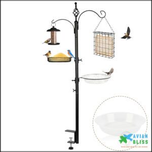 Bird Feeder Pole Deck Hook