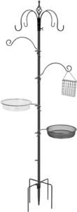 Bird Feeding Station,90.55in 4-Hook Bird