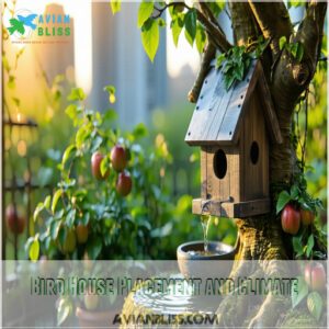 Bird House Placement and Climate