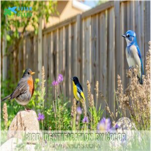 Bird Identification by Color