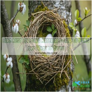 bird nest building materials