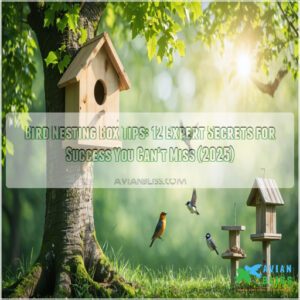 bird nesting box tips