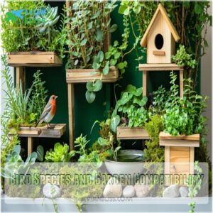 Bird Species and Garden Compatibility