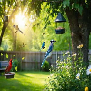 Bird Species and Their Preferred Feeding Times