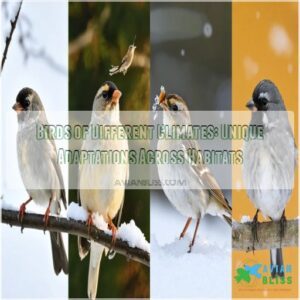 birds of different climates