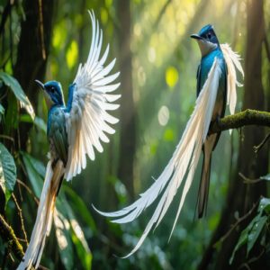 Birds With Long Tails for Flight