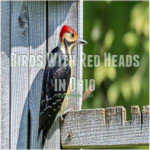 Birds With Red Heads in Ohio