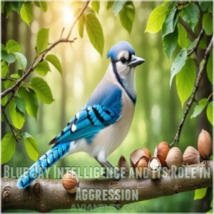 Blue Jay Intelligence and Its Role in Aggression