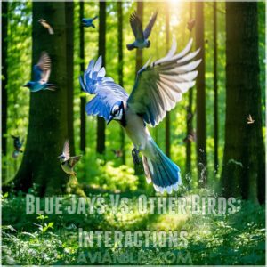 Blue Jays Vs. Other Birds: Interactions