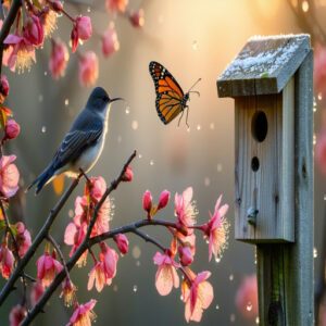 Bluebirds and Phoebes as Butterfly Eaters