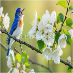 Bluebirds in Georgia