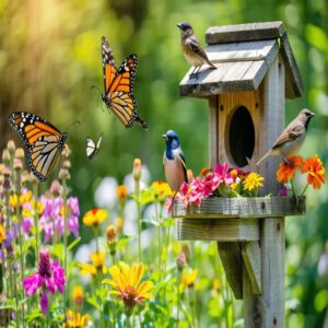 Butterfly Gardens and Bird Feeders