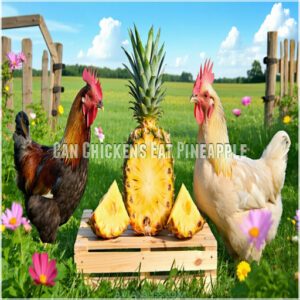 Can Chickens Eat Pineapple