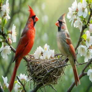 Cardinal Behavior: Male Vs Female Roles