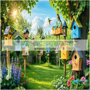 Choosing Right Birdhouse Size