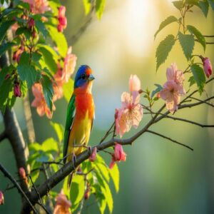 Colorful Bird Captions