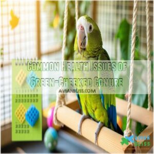 Common Health Issues of Green-Cheeked Conure