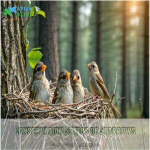 Conservation Status of Sparrows