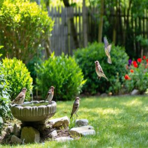 Creating Sparrow-friendly Garden Spaces