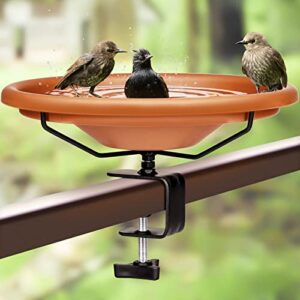 Deck Bird Bath, Deck Mounted