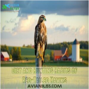 Diet and Hunting Habits of Red-Tailed Hawks